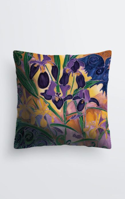 Pillow - Irises
